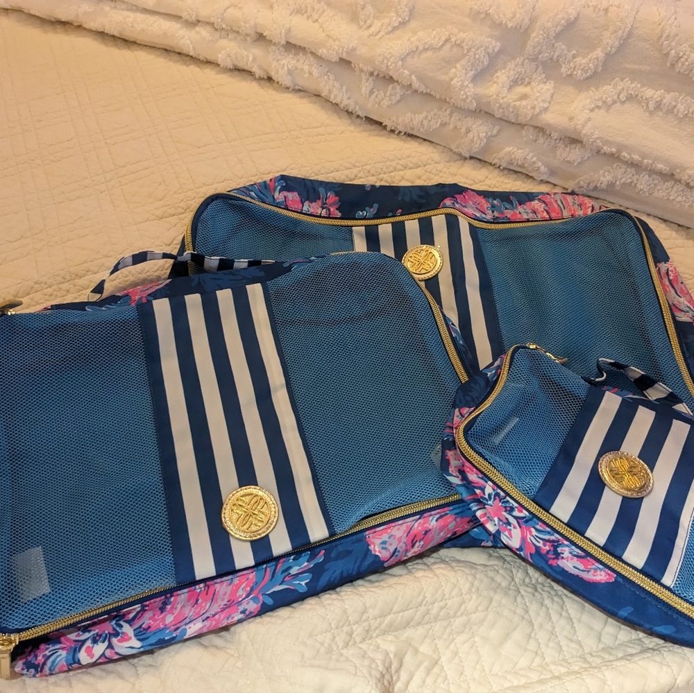 Lilly Pulitzer Packing Cube Set